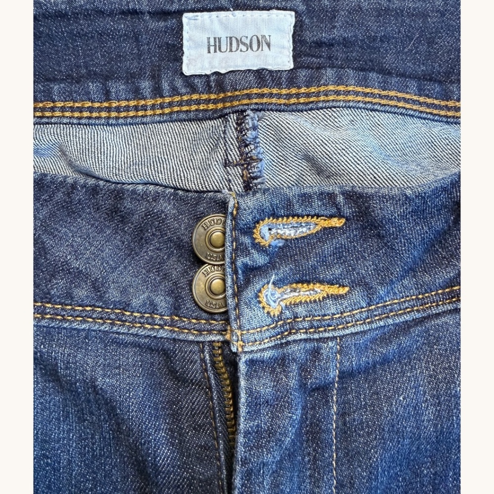 Hudson Jeans Collin Flap Skinny - Dark Blue - Picture 7 of 7